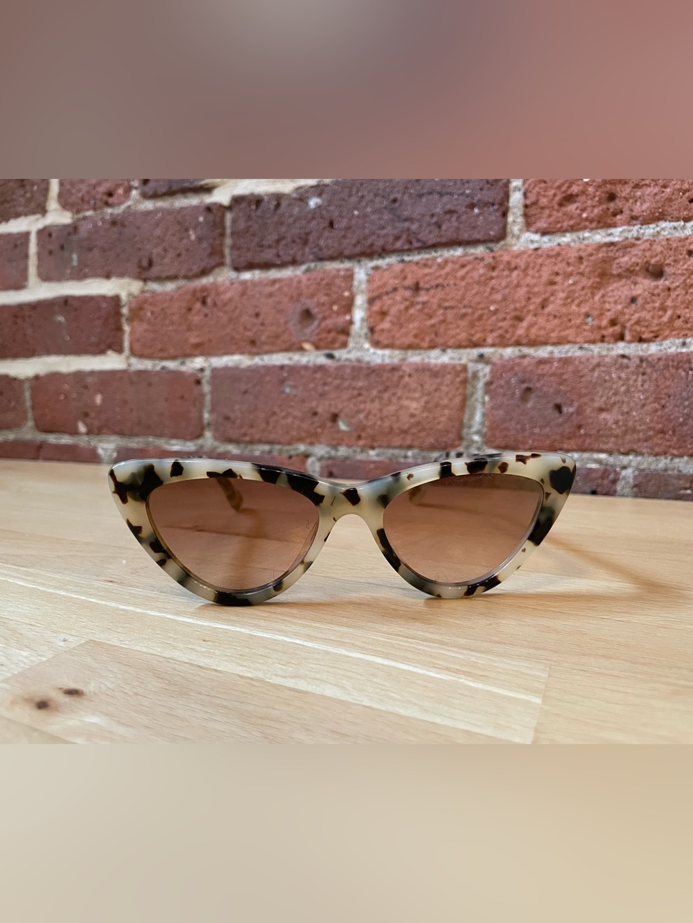 J. Crew Bungalow cat-eye sunglasses   - Beige/Brown